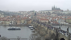Pražský hrad, Karlův most, Vltava
