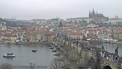 Pražský hrad, Karlův most, Vltava