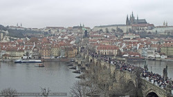 Pražský hrad, Karlův most, Vltava