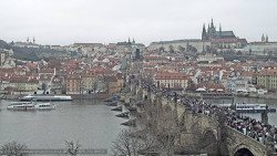 Pražský hrad, Karlův most, Vltava