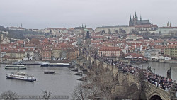 Pražský hrad, Karlův most, Vltava