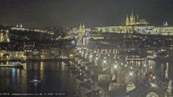 Pražský hrad, Karlův most, Vltava