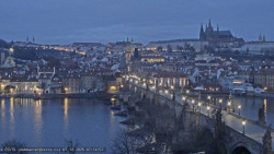 Pražský hrad, Karlův most, Vltava