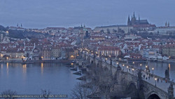 Pražský hrad, Karlův most, Vltava
