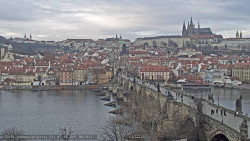 Pražský hrad, Karlův most, Vltava