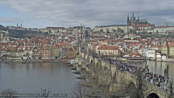 Pražský hrad, Karlův most, Vltava