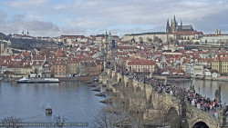 Pražský hrad, Karlův most, Vltava