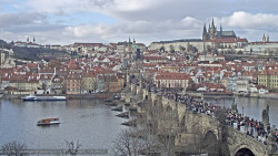 Pražský hrad, Karlův most, Vltava