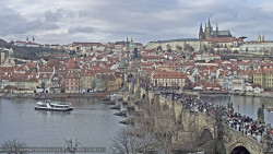 Pražský hrad, Karlův most, Vltava