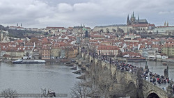 Pražský hrad, Karlův most, Vltava