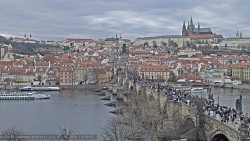 Pražský hrad, Karlův most, Vltava