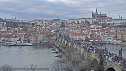 Pražský hrad, Karlův most, Vltava