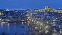 Pražský hrad, Karlův most, Vltava