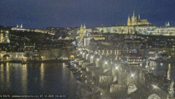 Pražský hrad, Karlův most, Vltava