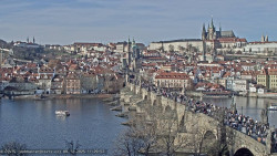Pražský hrad, Karlův most, Vltava