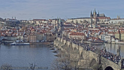 Pražský hrad, Karlův most, Vltava