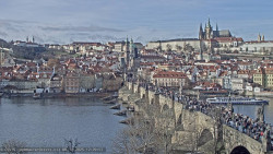 Pražský hrad, Karlův most, Vltava