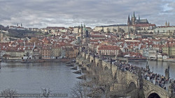 Pražský hrad, Karlův most, Vltava