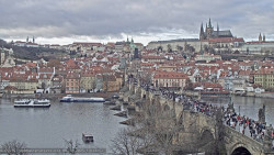 Pražský hrad, Karlův most, Vltava