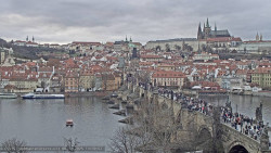 Pražský hrad, Karlův most, Vltava