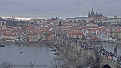 Pražský hrad, Karlův most, Vltava