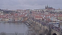 Pražský hrad, Karlův most, Vltava