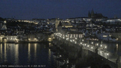 Pražský hrad, Karlův most, Vltava