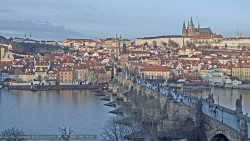 Pražský hrad, Karlův most, Vltava