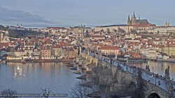 Pražský hrad, Karlův most, Vltava
