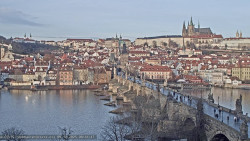 Pražský hrad, Karlův most, Vltava