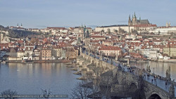 Pražský hrad, Karlův most, Vltava