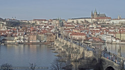 Pražský hrad, Karlův most, Vltava
