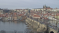 Pražský hrad, Karlův most, Vltava