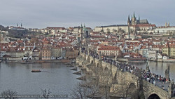 Pražský hrad, Karlův most, Vltava