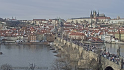 Pražský hrad, Karlův most, Vltava