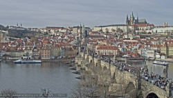 Pražský hrad, Karlův most, Vltava