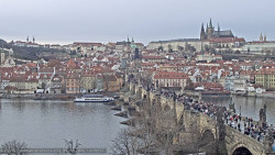 Pražský hrad, Karlův most, Vltava