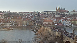 Pražský hrad, Karlův most, Vltava