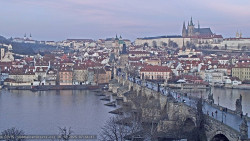 Pražský hrad, Karlův most, Vltava