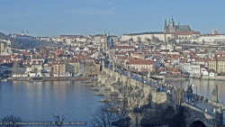 Pražský hrad, Karlův most, Vltava