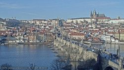 Pražský hrad, Karlův most, Vltava
