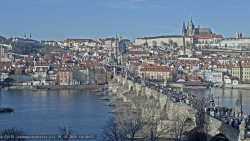 Pražský hrad, Karlův most, Vltava