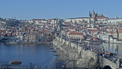 Pražský hrad, Karlův most, Vltava