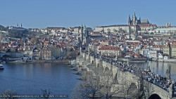 Pražský hrad, Karlův most, Vltava
