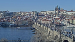 Pražský hrad, Karlův most, Vltava