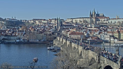 Pražský hrad, Karlův most, Vltava