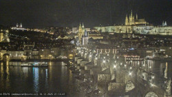 Pražský hrad, Karlův most, Vltava