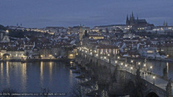 Pražský hrad, Karlův most, Vltava