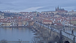 Pražský hrad, Karlův most, Vltava