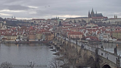 Pražský hrad, Karlův most, Vltava